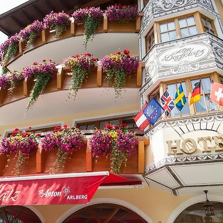 酒店 Am Dorfplatz Suites - Adults Friendly 圣安东阿尔贝格